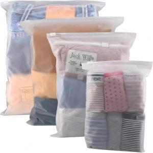 Frosted Zip Lock Bags (20×25) ...