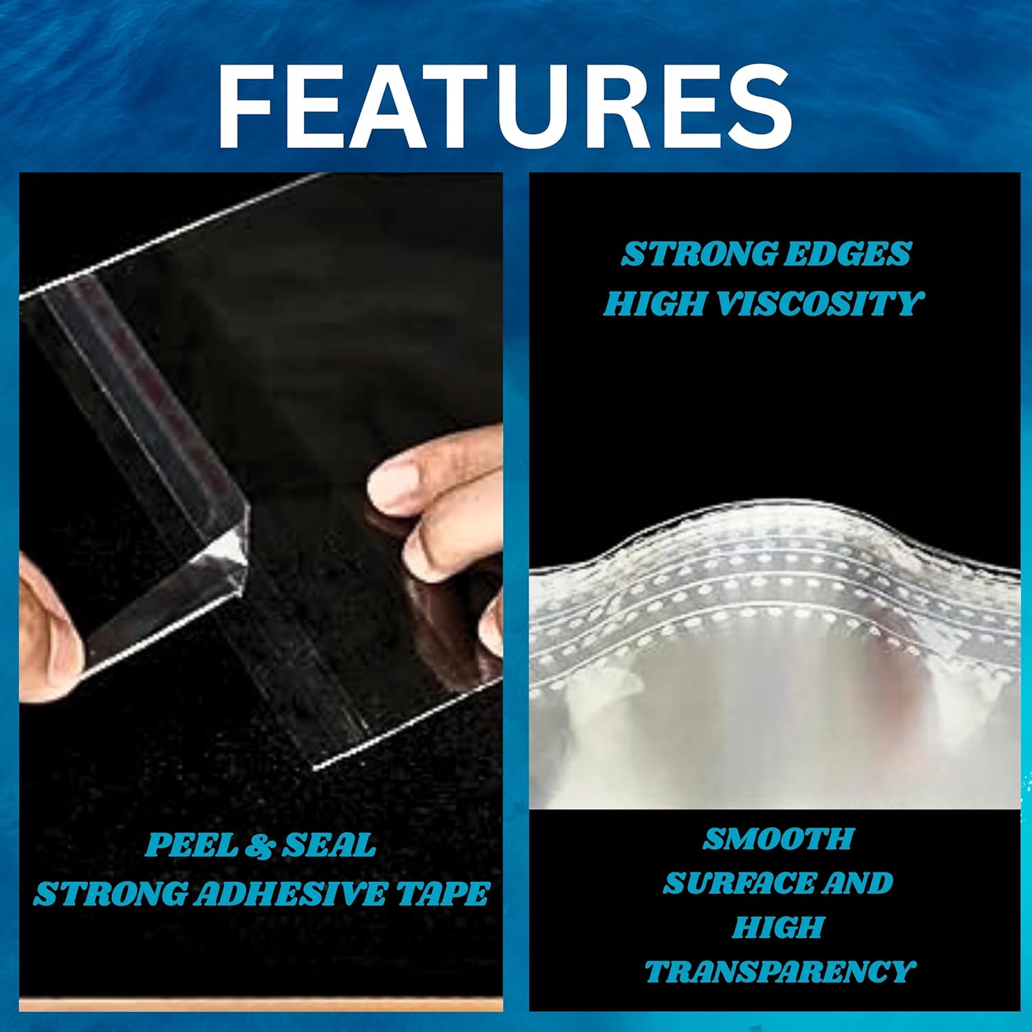 100 Clear Self Seal Clothing Bags with Safety Warning Peel & Seal RESEALABLE Polypropylene Shirt,T-shirt garments clothing Display storage Postal Packing Sacks MAILERS DVIVA Size (9"x12") (229x305mm) - Image 3