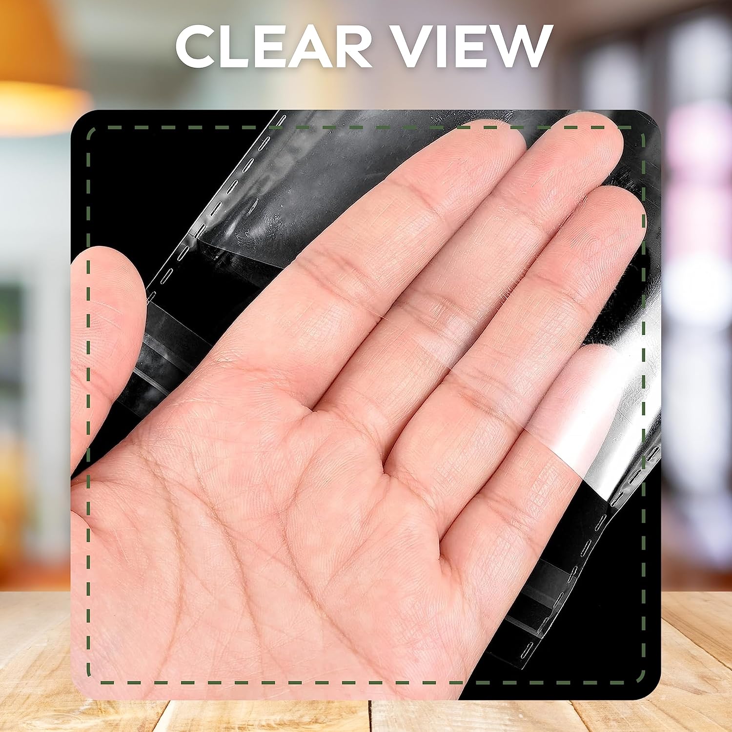 JeeJaan® 100 Pcs of Clothing Packaging Bags 12 x 15 in T-Shirt Bag 300 x 380 mm Clear Opp Bags for Postage - Image 4