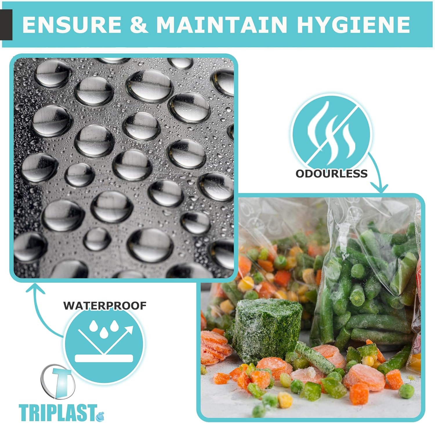 Triplast Grip Seal Clear Plastic Bags - Pick Qty & Size: 200 x G7 (5.5x5.5") - Multipurpose Resealable Polythene Pouches - Click & Seal Small Plastic Bags for Souvenirs, Accessories & Jewellery - Image 7