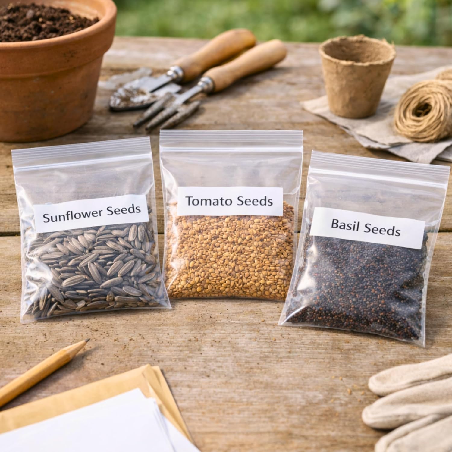 500 Zip Seal Bags Clear Plastic Zip Lock Food Storage, Small Plastic Pouches with Zips, Self Seal, Resealable Packaging for Freezer, Jewellery, Medicine, Office, Mailing and Craft Use 3.5 x 4.5 Inch - Image 2