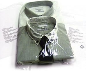 100 Clear Plastic SELF Seal Garment...