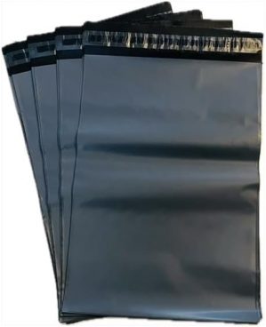 50 Grey Mailing Bags 21×24 Inc...