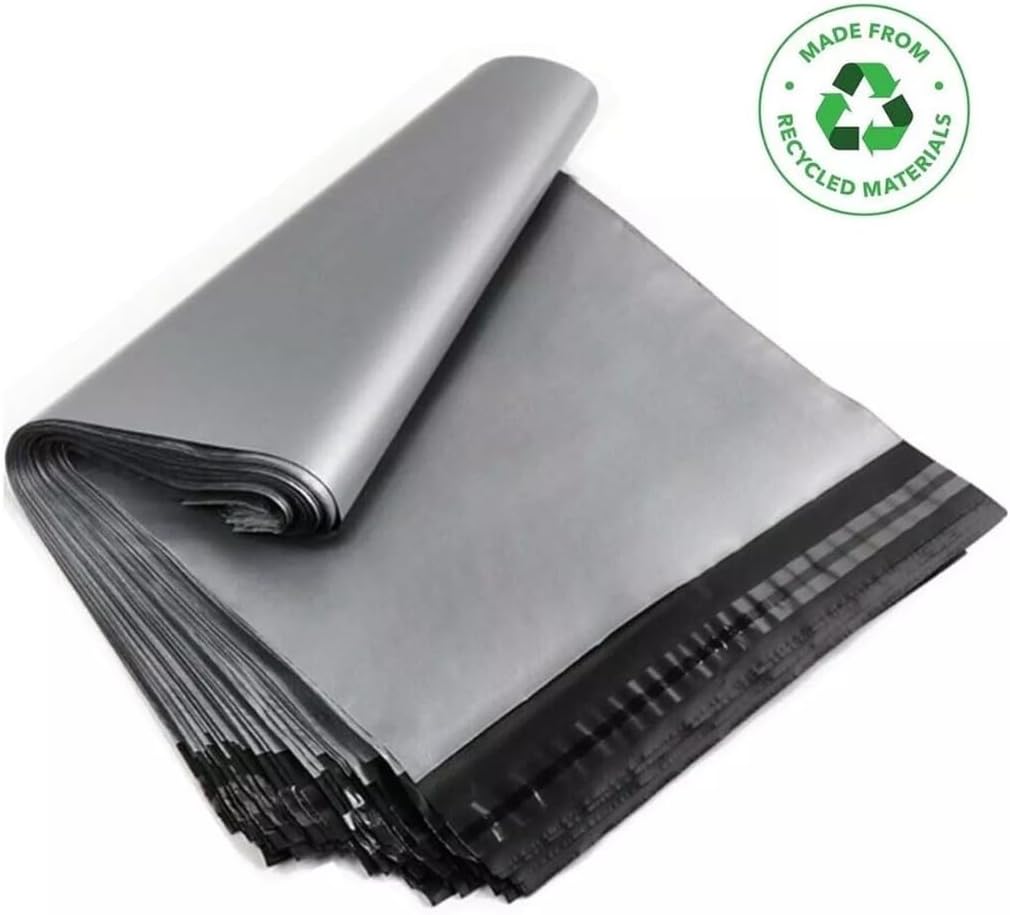 17x24 100 Mailing Bags Self Seal Grey Parcel Bags | Plastic Envelopes Large Mailing Bags, Postage Bags, Shipping Bags | Tear Proof Delivery Bags for Parcels Packing 432mm x 610mm - Image 4