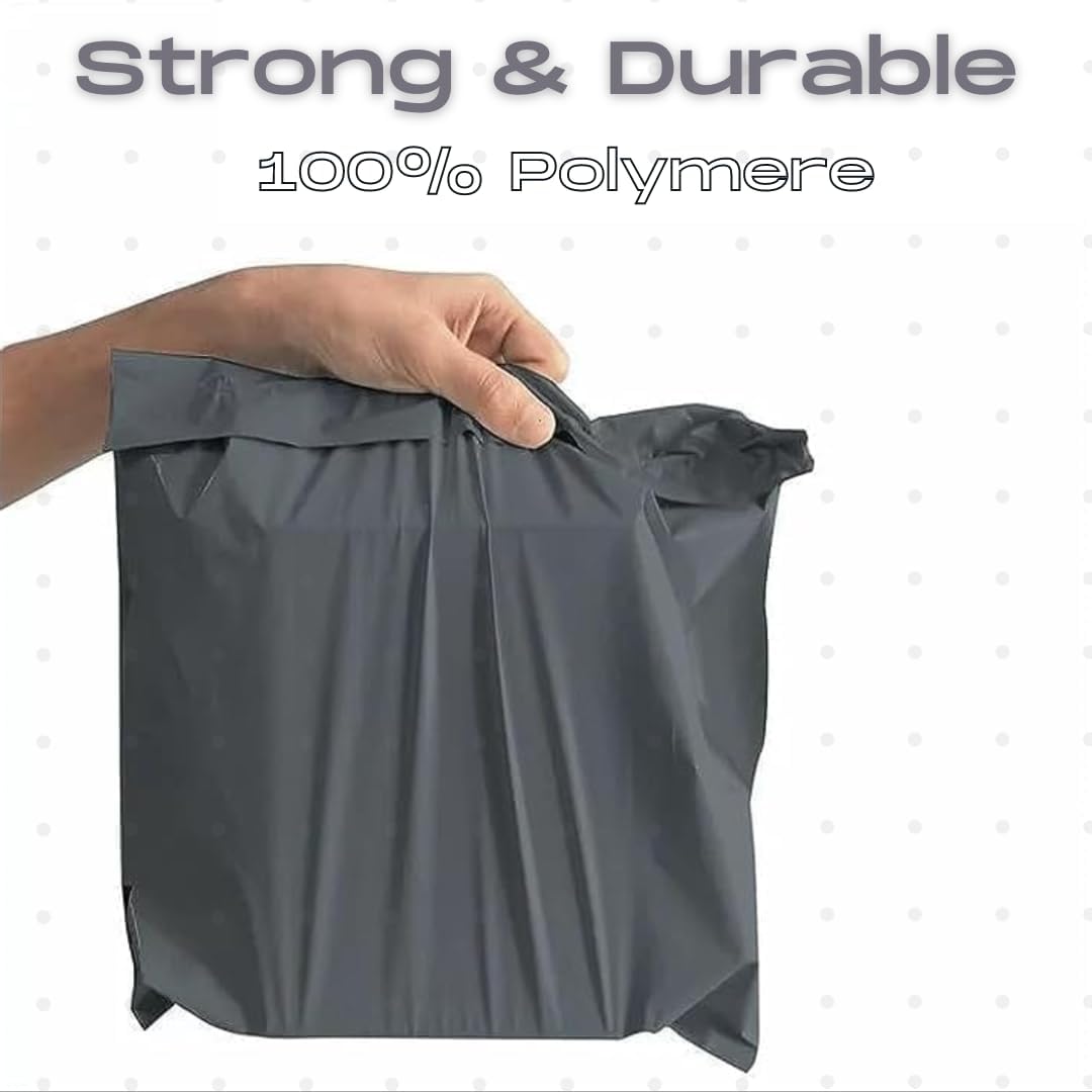17x24 100 Mailing Bags Self Seal Grey Parcel Bags | Plastic Envelopes Large Mailing Bags, Postage Bags, Shipping Bags | Tear Proof Delivery Bags for Parcels Packing 432mm x 610mm - Image 7