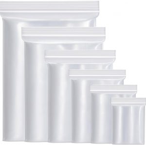 100 Pack Grip Seal Bags Clear Resea...