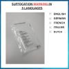 100 Clear Self Seal Clothing Bags w...