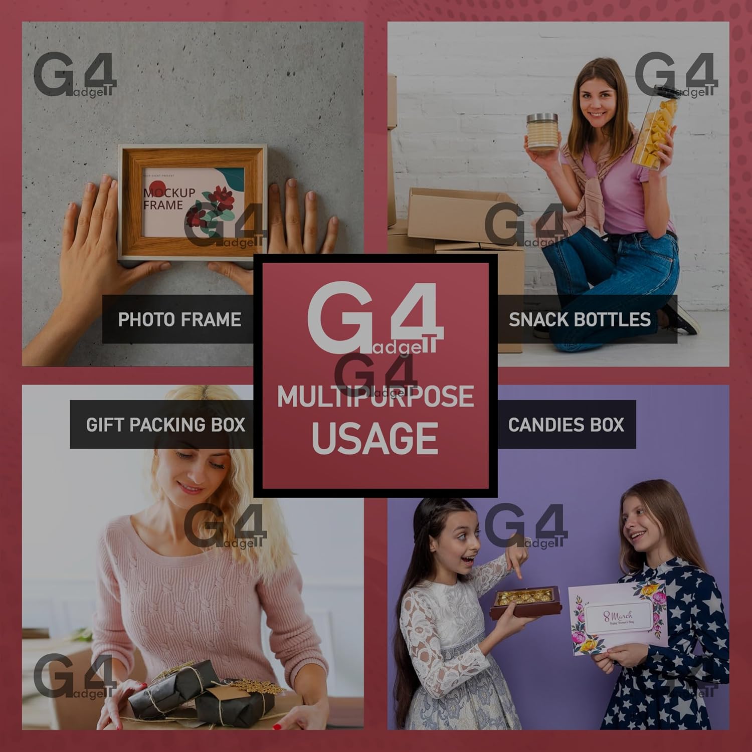 G4GADGET 100x 6.5 x 9 Inch Mailing Bags – Water-Resistant Shipping Envelopes for Secure Packaging – Ideal for Clothes, Small Items & Parcels, Self-Seal Closure, Recyclable - Image 7