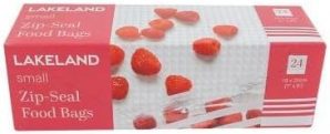 24 Lakeland Zip-Seal Freezer &...