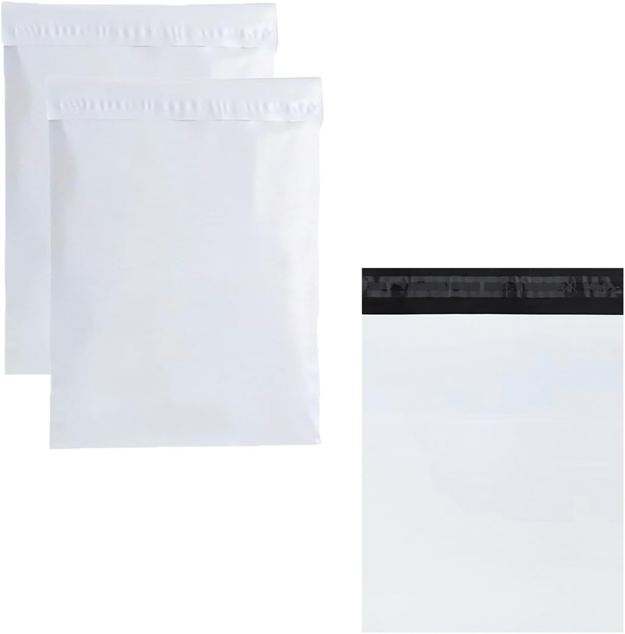 5Pcs Large Postage Bags, 60cm×80cm Self Seal Large Mailing Bags, Extra Strong Polythene Grey Mail Envelopes for Express Packaging