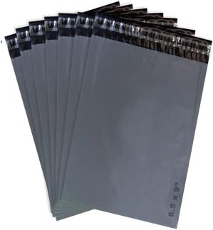25 x Postage Bags Plastic Bags Grey...