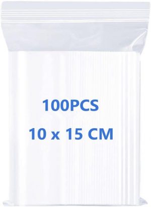 Resealable Plastic Zip Lock Pouches...