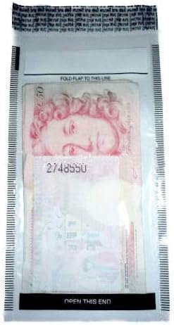 50 Pack - Tamper Evident/Bank Bags