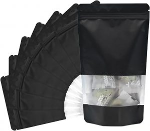 30pcs Stand up Mylar Ziplock Bags w...