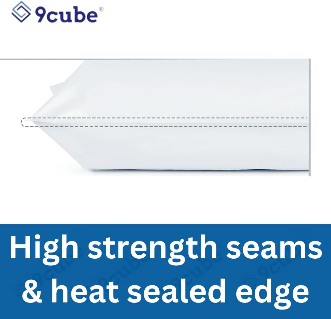 White Postage Bags – 100 Self Seal Mailing Bags | Waterproof Poly Mailers for Packaging & Parcels | Lightweight, Tear-Resistant - for Online Orders, Gifts & Office Use – (7" x 12" (17cm x 30cm)) - Image 8