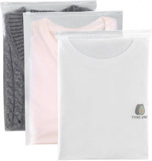 30pcs Reusable Plastic Ziplock Bags...