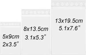 50 Assorted Reusable Resealable Str...