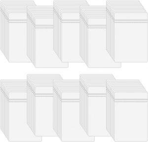 100 Pcs Small Transparent Self Seal...