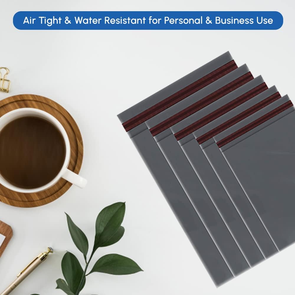 1ABOVE 50PK Grey Mailing Poly Postal Self Seal Bags Postage Packaging Assorted Mailers Posting Shipping Post Parcels Package Bags (9X12) - Image 8