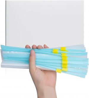 20 PCS Slider Ziplock Bags, Reusabl...