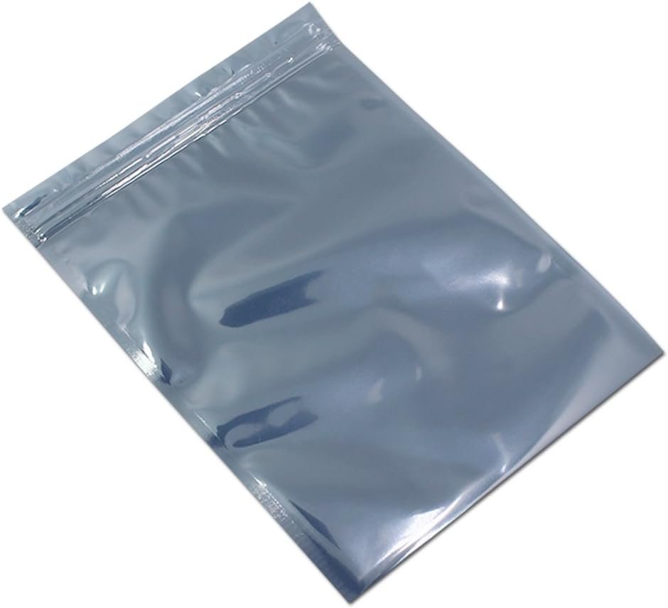 esd bags,10pcs Premium Anti-Static Resealable Bags 15 X 20 cm 5.9''x7.9" Plastic Static Free Bag for Motherboard 2.5in 3.5in hard drives SSD HDD ddr3 Ram Computer Electronic Components harddrive bags - Image 2
