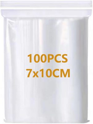 7x10cm 100 Small Ziplock Bags ̵...