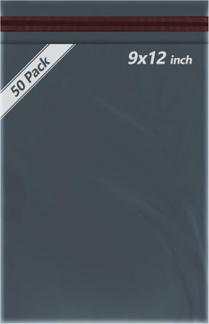 50pcs Grey Parcel Bags, Postage Bag...