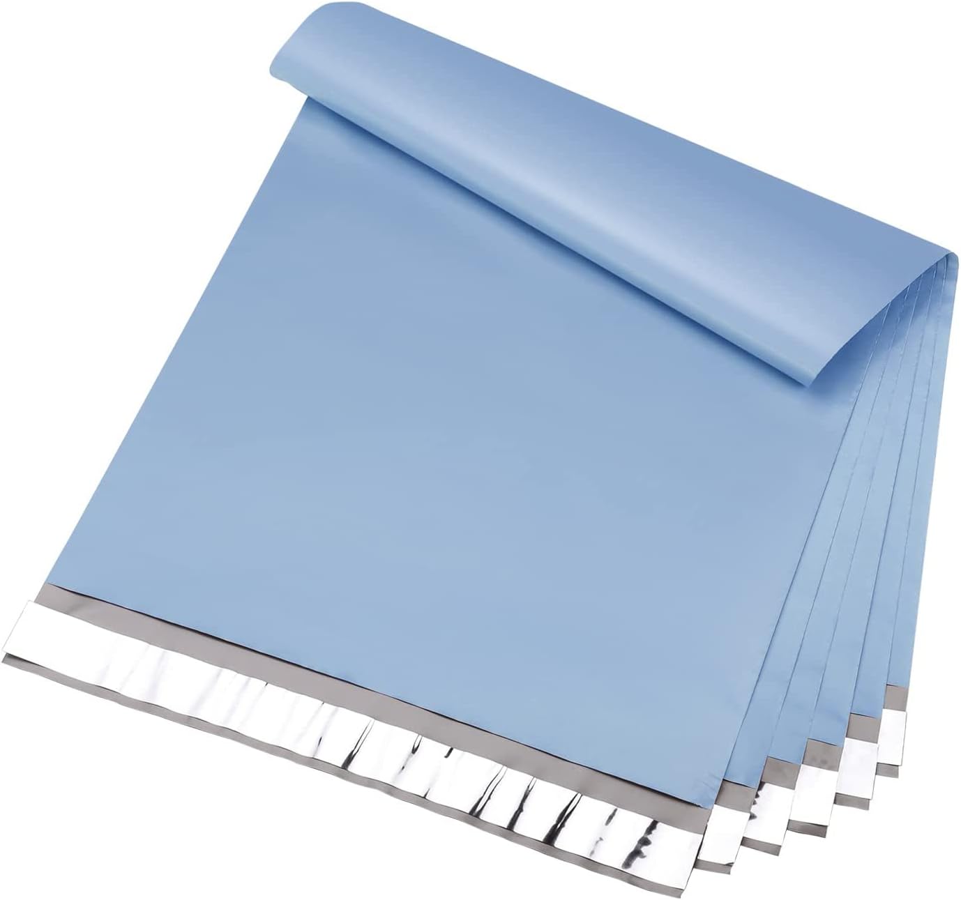 Switory Parcel Bags Postal Bags Shipping Bags Strong Adhesive Mailing Bags, Waterproof and Tear-Proof Multipurpose Envelopes for Clothing, Small Business, Boutique, 30.5 x 39.5cm Blue 25pcs