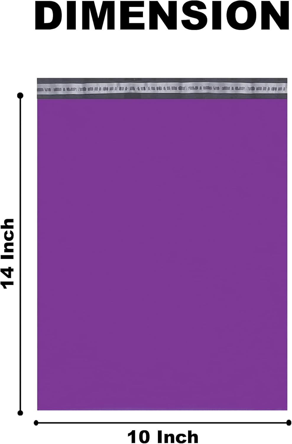 JeeJaan® 50 Pcs Purple Postage Bags 12x16 in Mailing Bags 305 x 405 mm Poly Mailers Parcel Bag Envelope Courier Shipping Waterproof and Tear-Proof Postal Mailer Courier Bag - Image 2