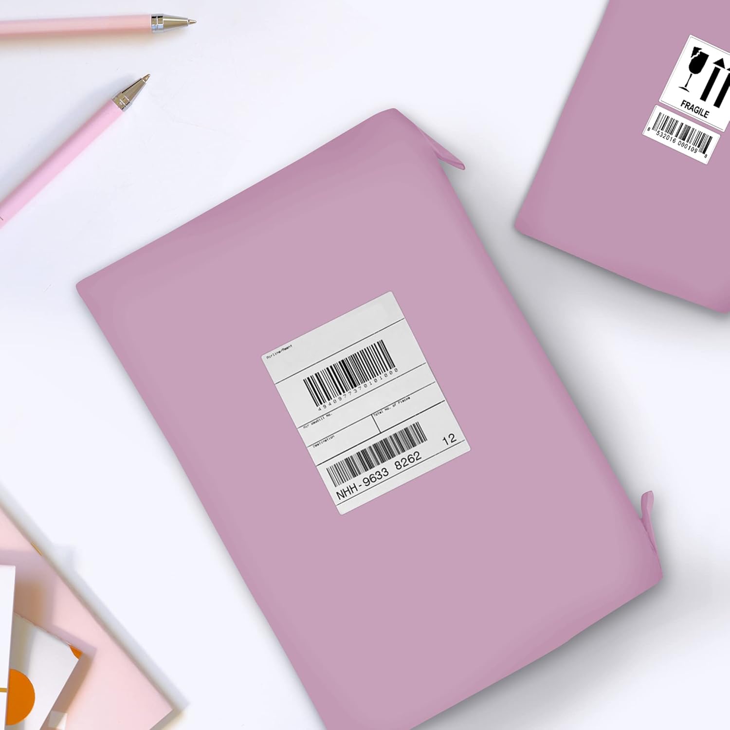 YUNJU 60 Mixed Plastic Mailing Bags Self Seal Mailing Bags for Clothes Mail Packaging Mailing Bags Hardened Secure Medium Mailers Assorted Sizes - Image 6