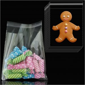 Cellophane Bags Small for Sweet, 3....