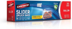 Slider Ziplock Bags – 1 Gallon Fo...