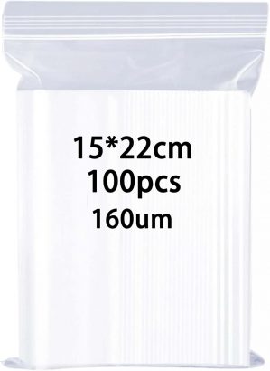 Small Grip Seal Bags Resealable Cle...