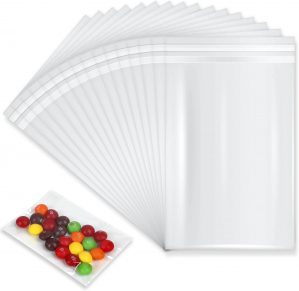 Clear Resealable Cellophane Bag,100...