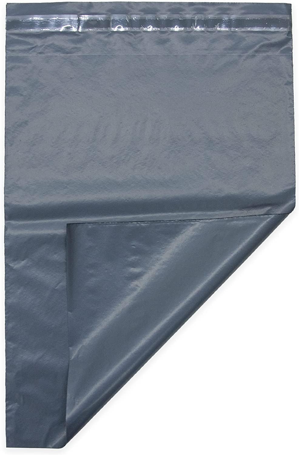 Mailing Bags, Grey Parcel Delivery Bags with Self-Seal Closure, Flexible Lightweight and Tear Proof Postal Mailing Bags, Multipack Mailing Envelope Bags (17x24, 50pk) - Image 5