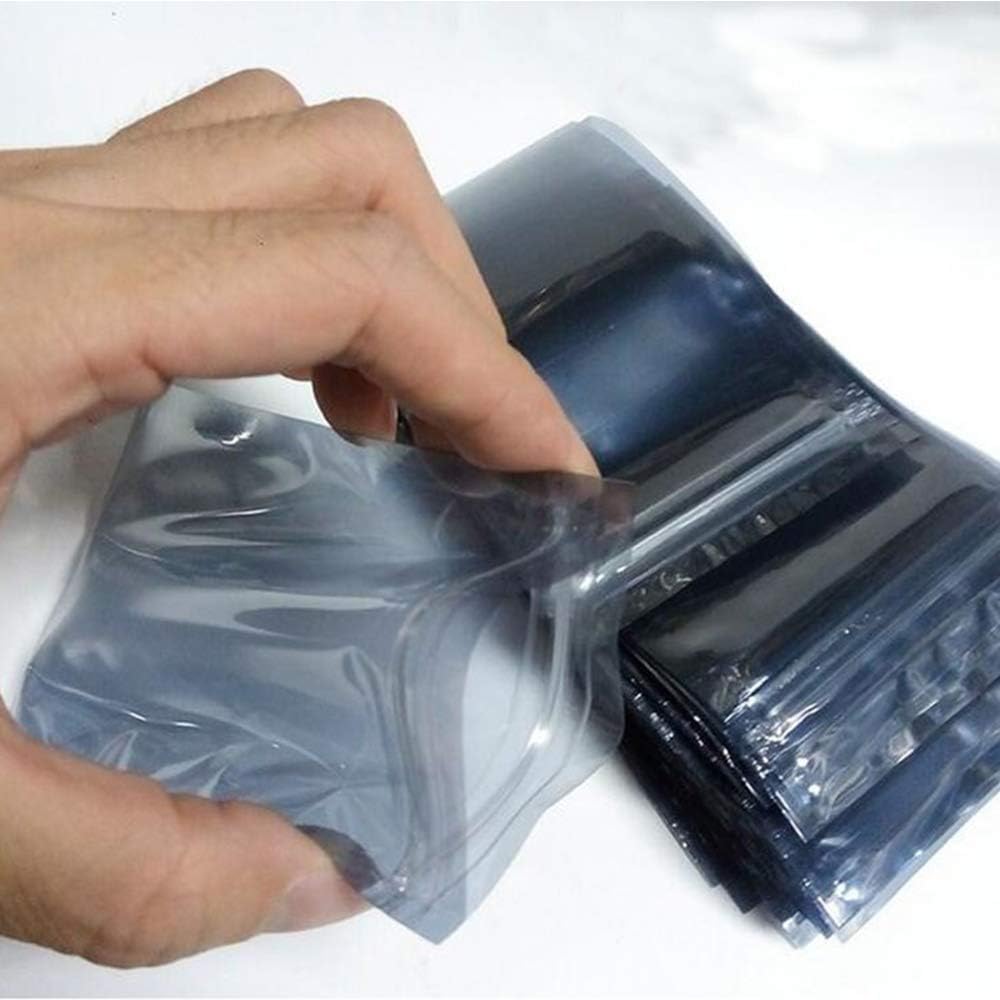 TopHomer 100Pcs Semi-Transparent Resealable Anti Static Bags, Mixed Sizes ESD Anti-Static Shielding Zip Lock Grip Seal Bags for Storing for Electronic and Computer Components - Image 5