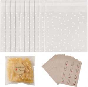 Self Adhesive Cookie Bags, 200 Pcs ...
