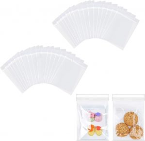 100 Pcs Ziplock Bags – 5 x 7 ...