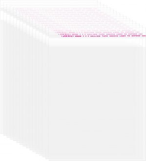 100 Pcs Clear Self Adhesive Cookie ...