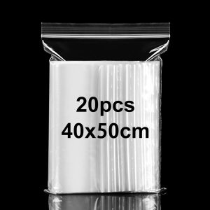 Resealable Clear Plastic Ziplock Ba...