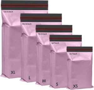 125 Assorted Mixed Pink Mailing Pol...