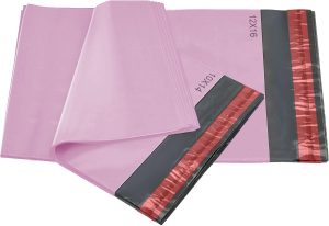 50 Mixed Baby Pink Mailing Poly Pos...