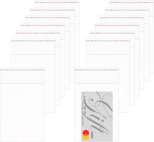 300pcs Self Sealing OPP Poly Bags 3...