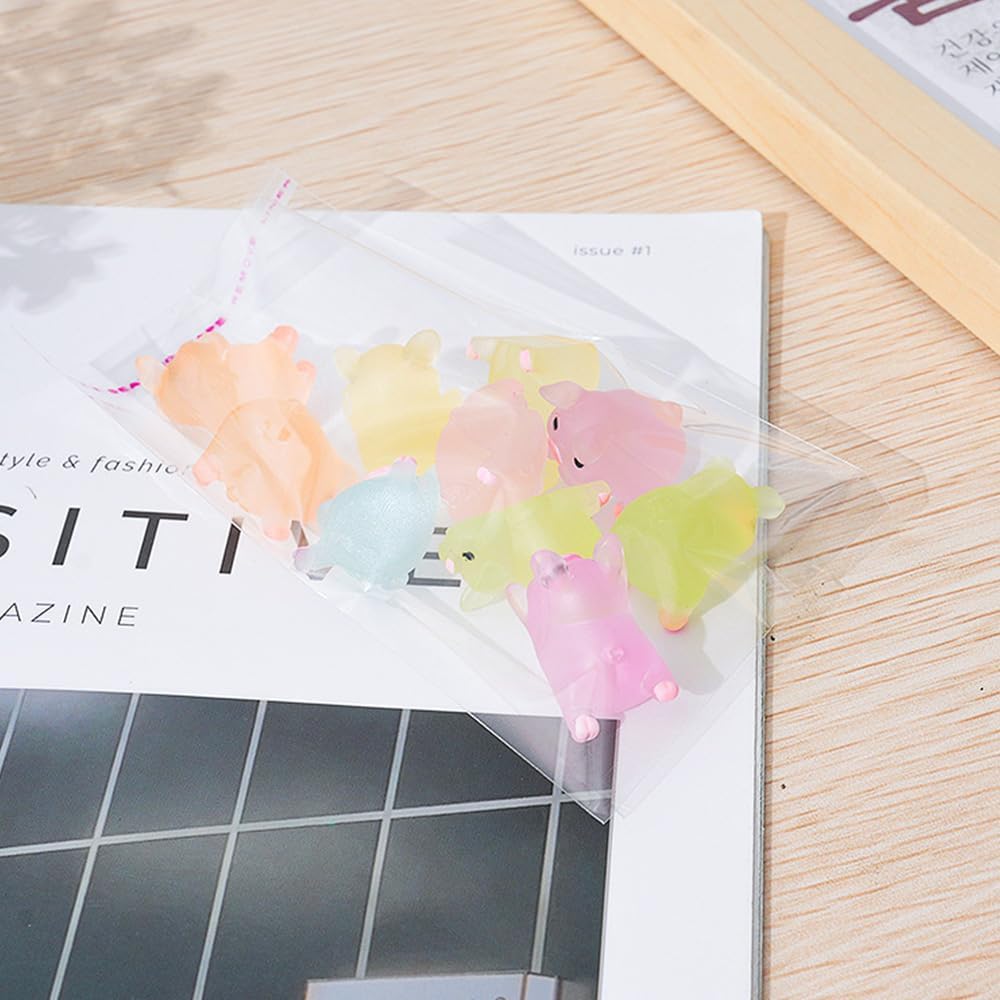 200-Pack Cellophane Bags Self Seal Small Clear Plastic Bags with Adhesive Strip for Cookies Sweets Candy Gifts Jewellery Crafts Resealable & Multipurpose OPP Bag (10 * 15cm) - Image 6