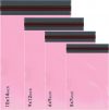 100 Assorted Mixed Pink Mailing Pol...