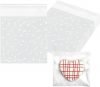 100pcs Cellophane Bags 10 x 10cm, W...