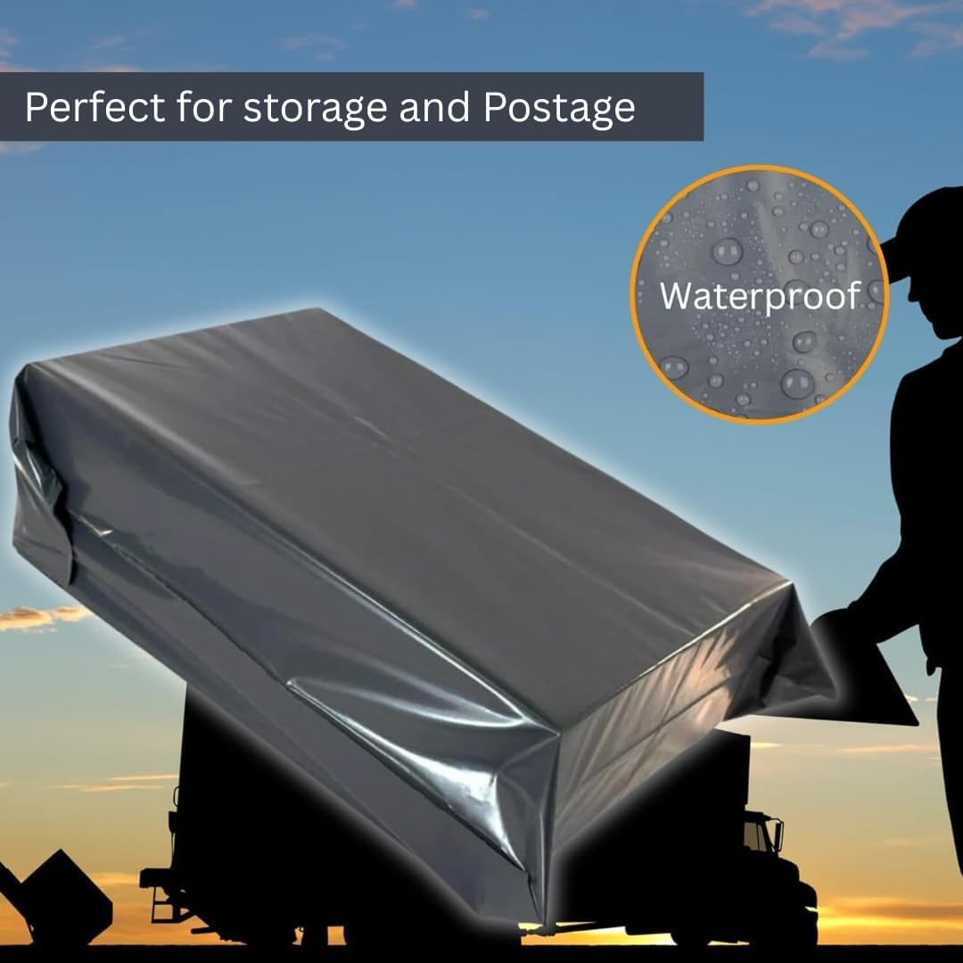 24x36 50 Mailing Bags Self Seal Grey Parcel Bags | Extra Large Mailing Bags, Postage Bags, Shipping Bags | Strong Tear Proof Delivery Bags for Parcels Packing - Image 9