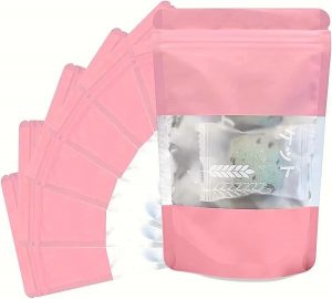 30pcs Stand up Mylar Ziplock Bags w...