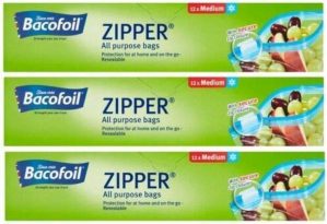 Bacofoil 3 x Zipper Medium All Purp...