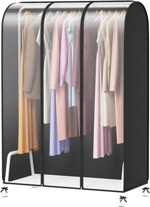 Syeeiex 3.6ft Translucent Clothes R...